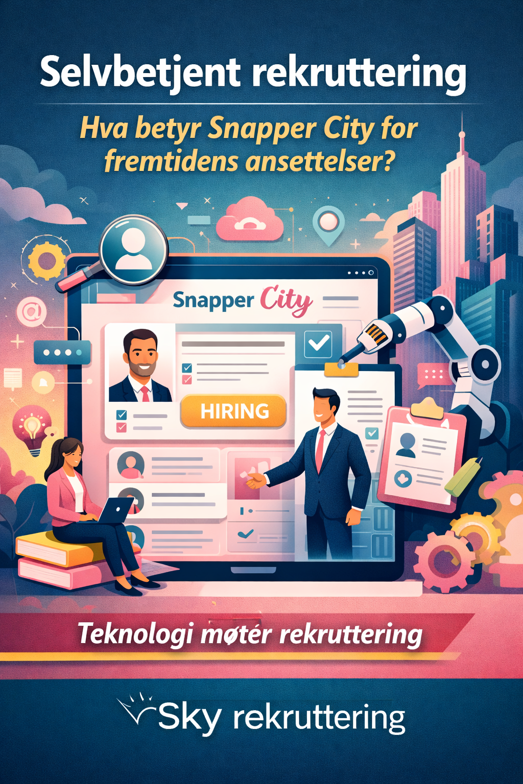 Selvbetjent rekruttering – hva betyr Snapper City for fremtidens ansettelser?